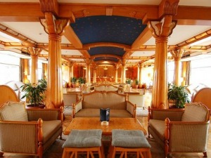 MS Kasr Ibrim Lake Nasser Cruise lounge